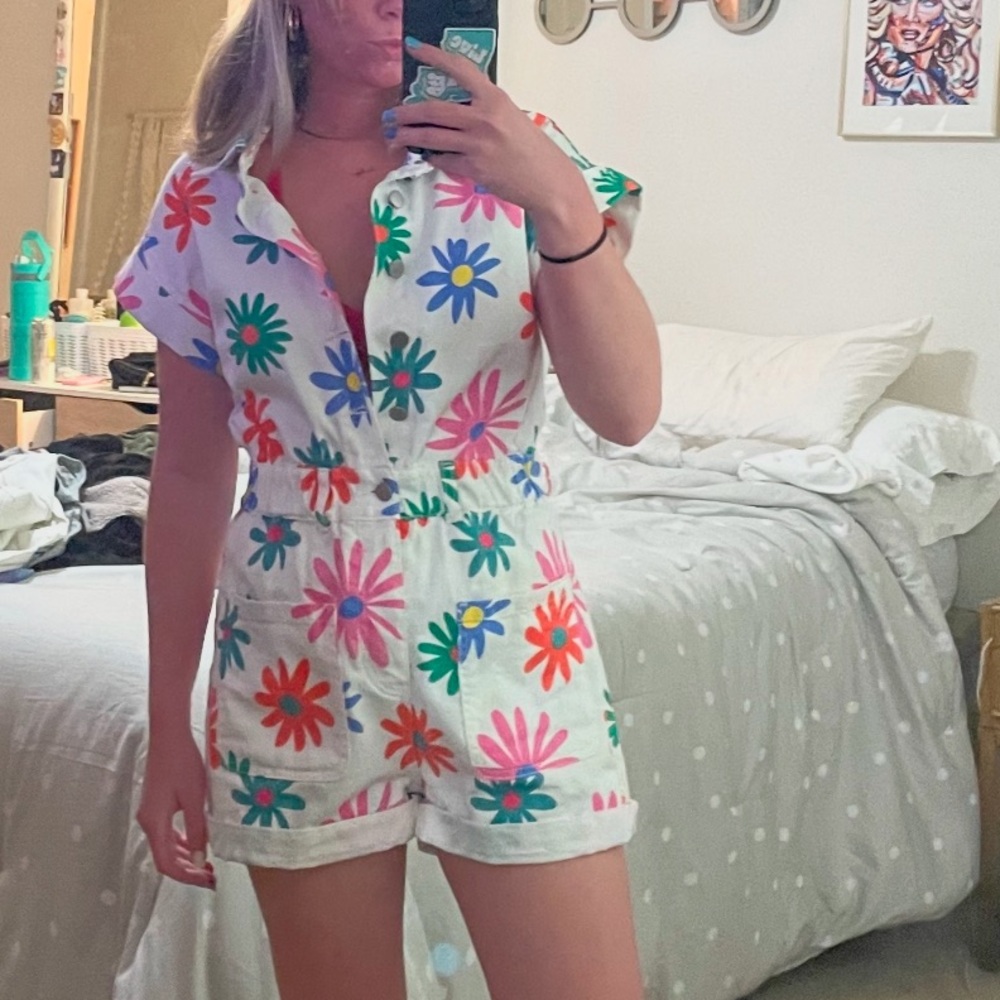 BAEVELY floral romper